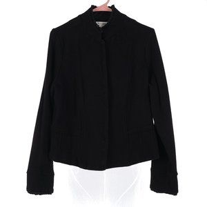 White House Black Market Black Blazer Jacket Large